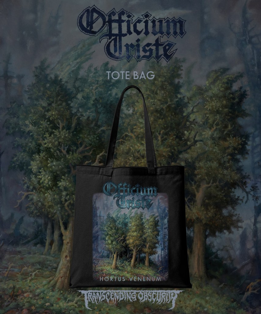 Vendenum OFFICIUM TRISTE - Hortus Venenum Tote Bag - TRANSCENDING OBSCURITY